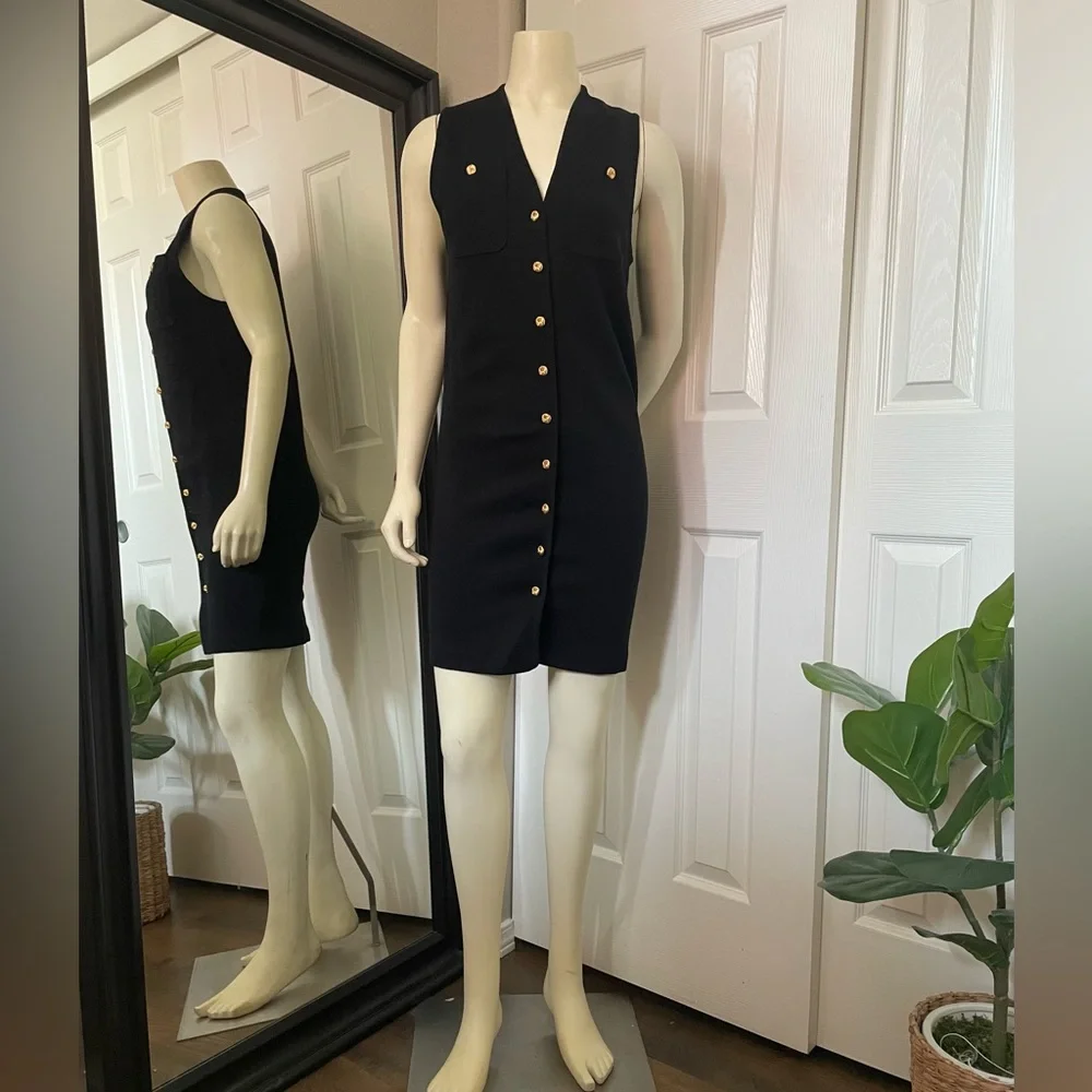 Vintage Clifford & Wills Wool Button Up Dress